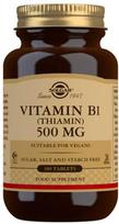 Solgar Vitamin B1 500mg 100 Kapsulių