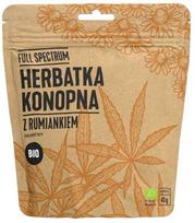 Cosma Cannabis Full Spectrum Kanapių arbata su ramunėlėmis, maisto papildas, 40 g