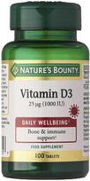 Natures Bounty VITAMIN D3 1000 IU 100 tablets