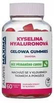ALAVIS MAXIMA Kyselina Hyaluronová GELOWA GUMMIES Jahoda 60 žvýkacích tablet