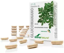 Soria 21-S Glucomanano 400 Mg 60 Cap