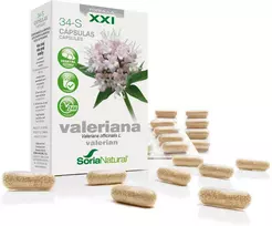 Soria 34-S Valeriana 600 Mg 30 Caps Liberacion Prolongad