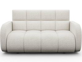 Sofa-lova Deverio, 154x103x83 cm, balta