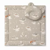 Kūdikių patalynės komplektas su meškiuko pagalve My Sweet Baby - 2 vnt