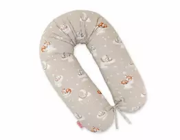 Nėštumo pagalvė Bobono Longer su nuimamu užvalkalu Twinkle Woodland