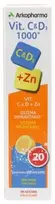 Arkopharma Vitaminas C ir D3 1000mg 20 tablečių