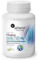 ALINESS natrio butiratas 720 mg (sviesto rūgštis 170 mg) – maisto papildas – 100 kapsulių