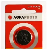 AgfaPhoto CR2032, Vienkartinė baterija, Ličio, 210 mAh