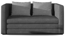 Sofa-lova Neva, 132x70x65 cm, pilka