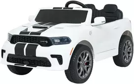 Vaikiškas elektromobilis Dodge Durango baltas