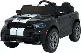 Vaikiškas visureigis Dodge Durango juodas