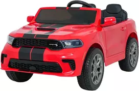 Vaikiškas elektromobilis Dodge Durango raudonas