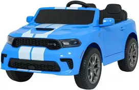 Vaikiškas elektromobilis Dodge Durango mėlynas