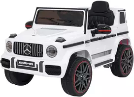 Vaikiškas elektromobilis Mercedes G63 AMG LIFT balta