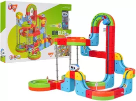 Magnetinis spalvotas traukinys 215 vnt