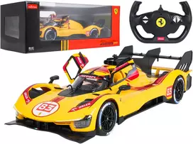 Nuotoliniu būdu valdomas Ferrari 499P 1:14 geltonas RASTAR