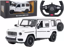 Nuotoliniu būdu valdomas Mercedes AMG G63 1:14 baltas RASTAR