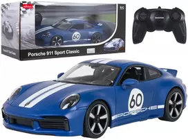 Nuotoliniu būdu valdoma 1:16 Porsche 911 Sport Classic mėlynas RASTAR