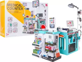 Žaidimų rinkinys MEGA Little Doctor 77 vnt. mėlynas
