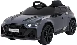 Vaikiškas elektromobilis Audi RS6 Avant GT pilkas