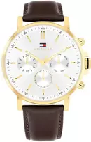 Vyriškas laikrodis Tommy Hilfiger Tyson 44 mm sidabrinis