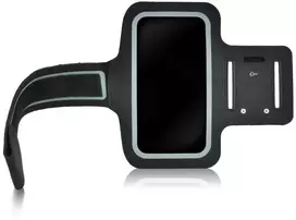 Apyrankės telefono dėklas, telefono laikiklis ant rankos, 4.7" - Juodas