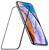 Premium 3D Apsauginis stiklas skirtas iPhone 12, iPhone 12 Pro - Juodas