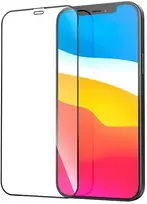 Extra 3D Apsauginis stiklas skirtas iPhone 15 Pro Max - Juodas