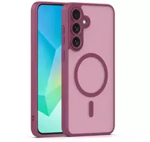 Dėklas skirtas iPhone 16 Pro Max - Tamsiai raudonas