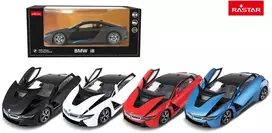 Metalinė mašina 1:24 BMW i8 raudona Rastar
