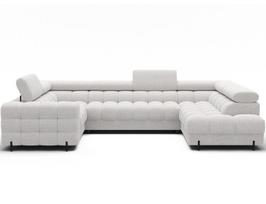 Sofa-lova Eltap Fectory, 205x346x93 cm, balta