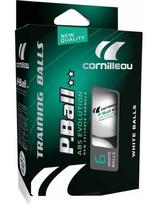 Cornilleau P-Ball 2* baltos stalo teniso kamuoliukai x6