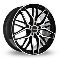Ratlankis AVUS AF19 R18x8 5x120 ET 45 CB 72.6 (Black Polished) (775 kg)