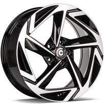 Ratlankis CARBONADO Imagine BFP R18x7.5 5x114.3 ET 45 CB 73.1 (Black Front Polished) (690 kg)