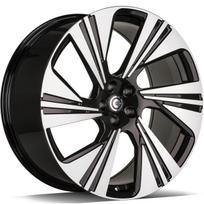 Ratlankis CARBONADO Imperial BFP R22x10 5x112 ET 20 CB 66.45 (Black Front Polished) (850 kg)