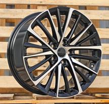 Ratlankis RACINGLINE 3S1366 R18x8 5x114.3 ET 42 CB 60.1 (Black Polished) (690 kg)