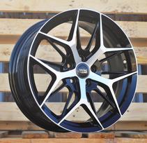 Ratlankis RACINGLINE FBX114 R17x7 5x100 ET 40 CB 57.1 (Black Polished) (690 kg)