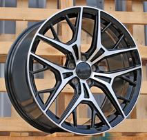 Ratlankis RACINGLINE H3573F R20x10 5x112 ET 48.1 CB 66.6 (Black Polished) (800 kg)