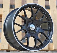 Ratlankis RACINGLINE IN0278 R18x8.5 5x120 ET 37 CB 72.6 (Black Half Matt Polished Lip)