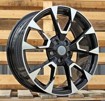 Ratlankis RACINGLINE IN3639F R18x7.5 5x108 ET 50 CB 63.3 (Black Polished) (750 kg)