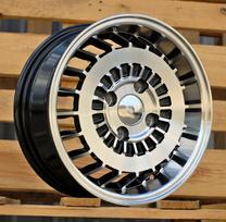 Ratlankis RACINGLINE L1354 R13x5.5 4x100 ET 30 CB 67.1 (Black Polished) (500 kg)