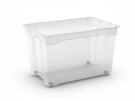 KETER DĖŽĖ 52L R-BOX 56x38x36cm XL SKAIDRI
