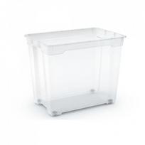 KETER DĖŽĖ 76L R-BOX 56x38x47cm SKAIDRI