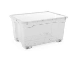 KETER DĖŽĖ 140L R-BOX 77x58x41cm SKAIDRI