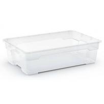 KETER DĖŽĖ 25L R-BOX 56x38x16cm SKAIDRI