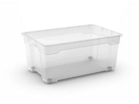 KETER DĖŽĖ 45L R-BOX 56x38x26cm SKAIDRI
