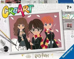 Spalvinimo rinkinys Ravensburger CreArt Harry Potter The Magical Trio