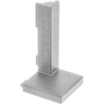 External connector VELLO L profile, aluminium colour, (10 pcs/op.)