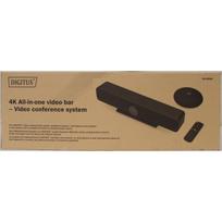 Digitus vaizdo konferencijų sistema DS-55580SO, 4K All-in-One Video Bar Pro, 3840 x 2160 pikselių, USB 3.0, Hi-Fi stereo