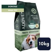 Addvena sausas šunų maistas DLPAD1KAS0025, 10kg, 23% baltymų, 13.7% riebalų, kalakutiena, suaugusiems mažiems šunims
